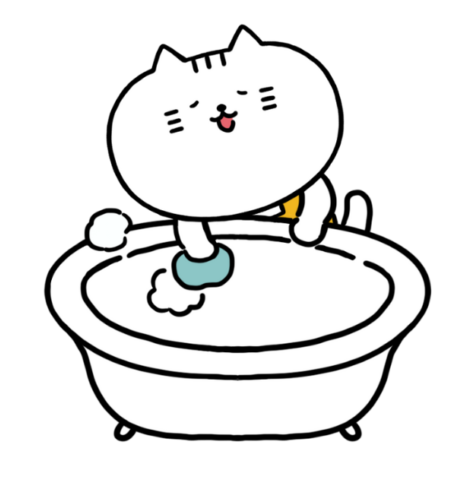 お風呂イラスト